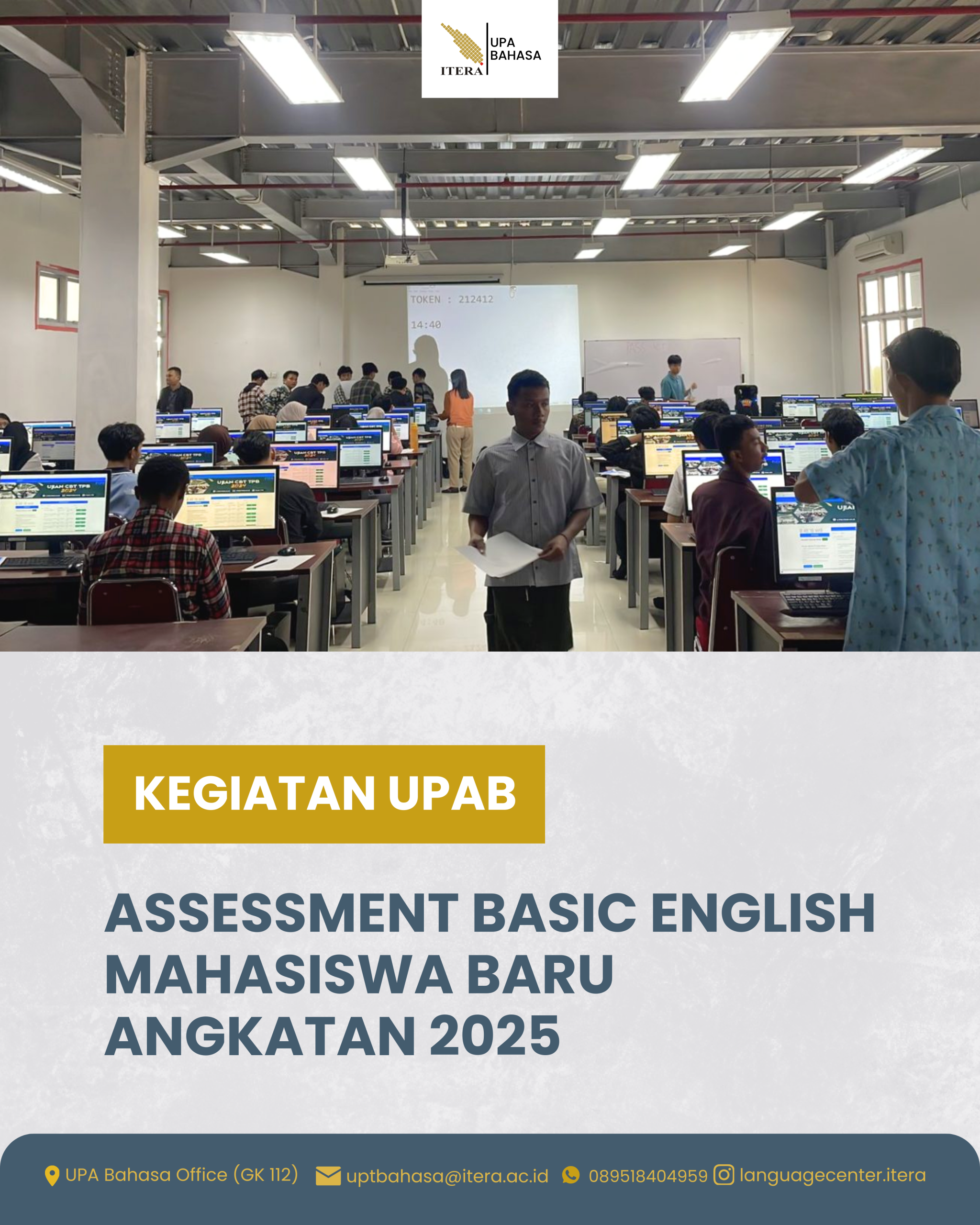 Assessment Basic English Mahasiswa Baru Angkatan 2025