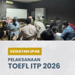 UPA Bahasa Itera Selenggarakan TOEFL ITP bagi Civitas Akademika
