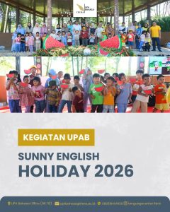 UPA Bahasa ITERA Sukses Gelar Sunny English Holiday 2026, Hadirkan Pembelajaran Bahasa Inggris yang Interaktif dan Menyenangkan
